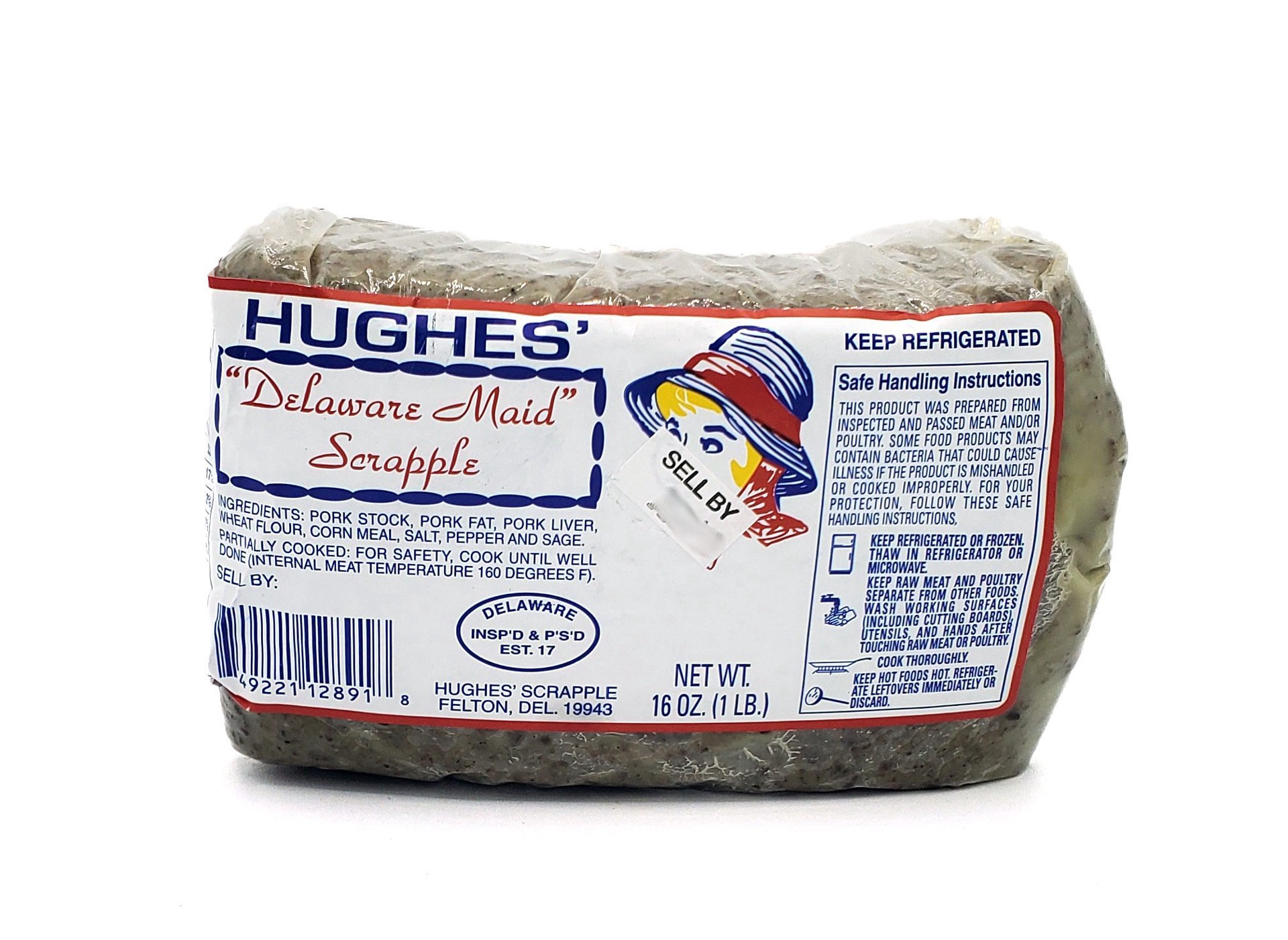 slide 1 of 1, Del Maid Scrapple - 16 OZ, 16 oz