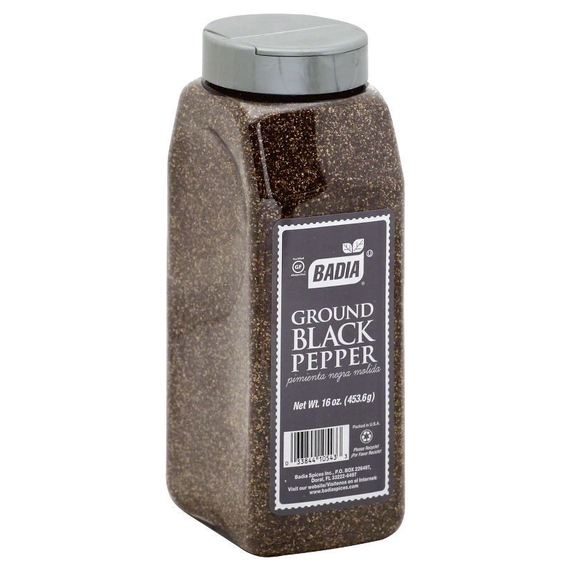 slide 1 of 3, Badia Ground Black Pepper, 16 oz