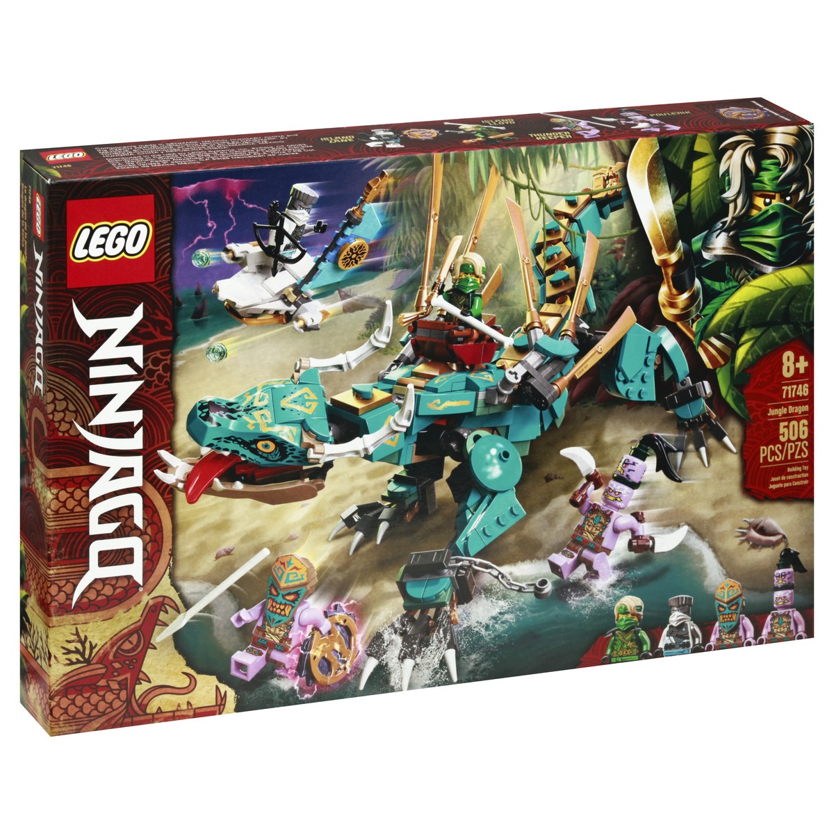 slide 2 of 9, LEGO Ninjago Jungle Dragon Toy 1 ea, 1 ct