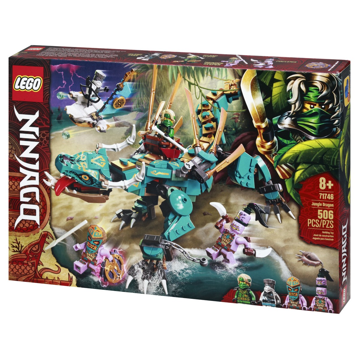 slide 3 of 9, LEGO Ninjago Jungle Dragon Toy 1 ea, 1 ct