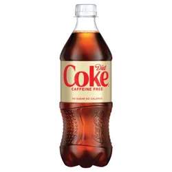 Coca-Cola Diet Coke Caffeine-Free Bottle, 20 fl oz
