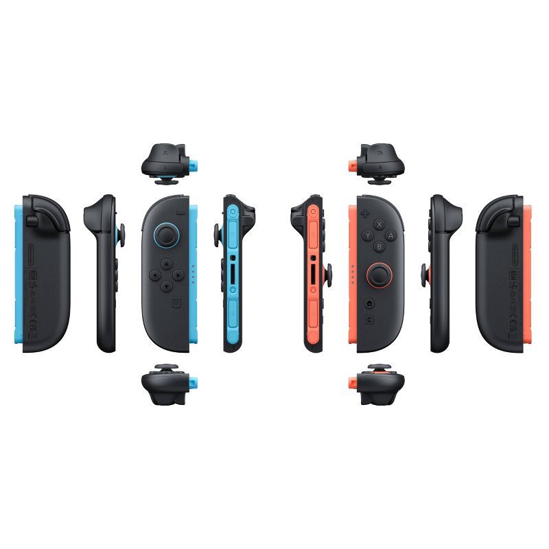 slide 5 of 10, Nintendo Switch 2 Joy-Con 2 L/R - Light Blue/Light Red, 2 liter