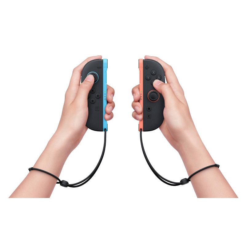 slide 6 of 10, Nintendo Switch 2 Joy-Con 2 L/R - Light Blue/Light Red, 2 liter