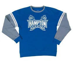 NCAA Hampton Pirates Men's Crew Neck Fleece Sweatshirt - M