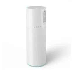 Homedics Portable Ultrasonic Humidifier with Night-Light and Aromatherapy White
