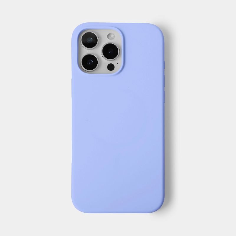slide 1 of 6, Magsafe Phone Case iPhone 16 Pro Max - heyday™ Peri Blue Silicone, 1 ct