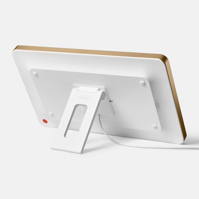 slide 3 of 10, Skylight Calendar 2 15" Digital Touchscreen Antique Brass - Hearth & Hand™ with Magnolia, 1 ct