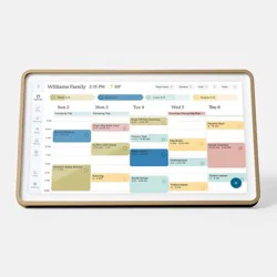 Skylight 15" Digital Calendar Touchscreen Antique Brass - Hearth & Hand™ with Magnolia