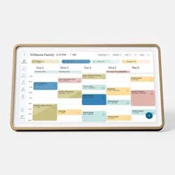 Skylight 15" Digital Calendar Touchscreen Antique Brass - Hearth & Hand™ with Magnolia