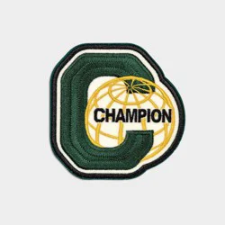 Champion Globe Patch - Green