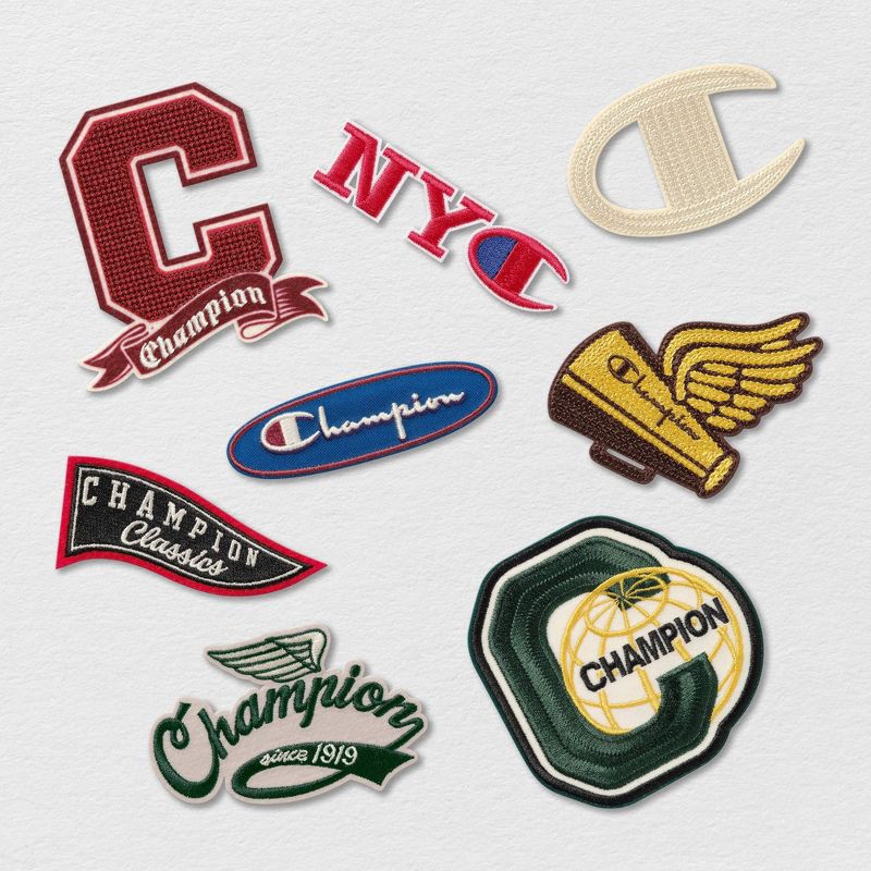 slide 3 of 4, Champion Chainstitch Patch - Ivory, 1 ct