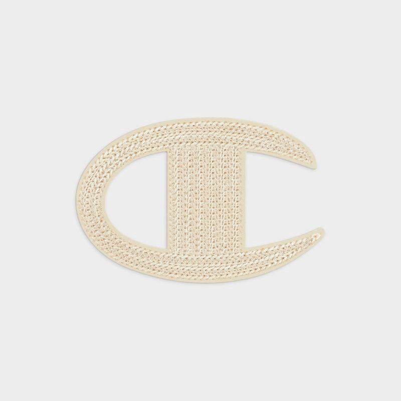 slide 1 of 4, Champion Chainstitch Patch - Ivory, 1 ct