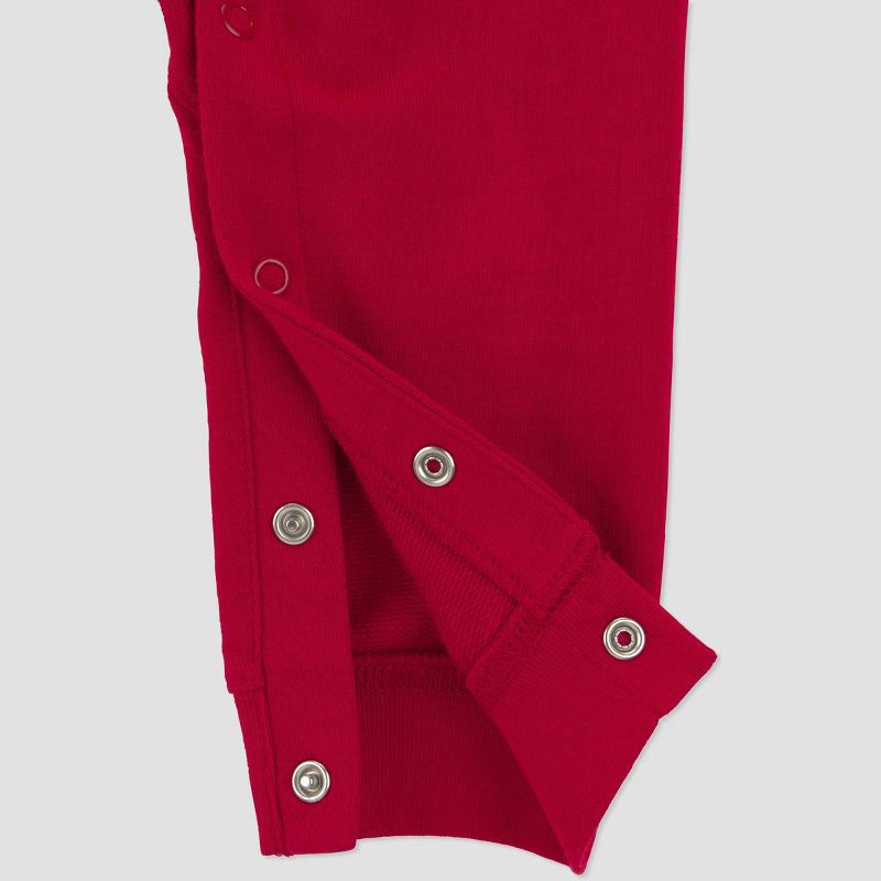 slide 3 of 4, Carter's Just One You® Baby Boys' Valentine's Day Heartbreaker Fleece Romper - Red 9M, 1 ct