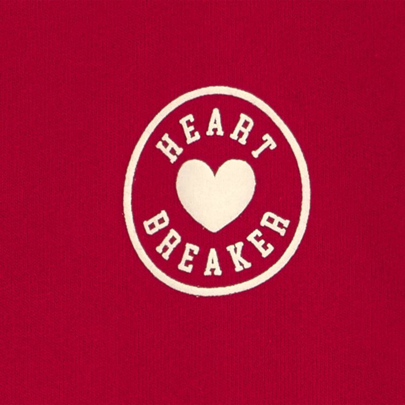 slide 4 of 4, Carter's Just One You® Baby Boys' Valentine's Day Heartbreaker Fleece Romper - Red 18M, 1 ct