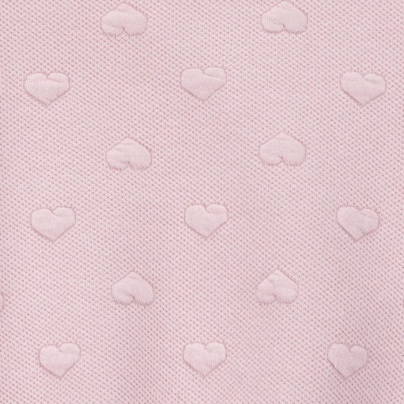 slide 3 of 3, Carter's Just One You® Baby Girls' 2pc Valentine's Day Hearts Sweatshirt and Leggings Set - Pink 3M, 2 ct