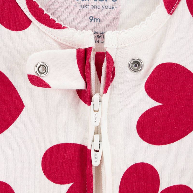 slide 3 of 5, Carter's Just One You® Baby Valentine's Day Heart Sleep N' Play - Cream Newborn, 1 ct