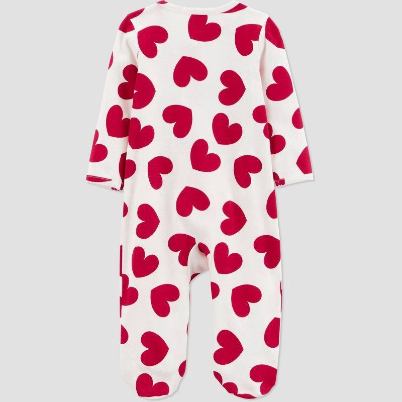 slide 2 of 5, Carter's Just One You® Baby Valentine's Day Heart Sleep N' Play - Cream 9M, 1 ct