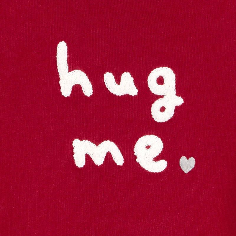 slide 3 of 3, Carter's Just One You® Baby Valentine's Day Hug Me Bubble Romper - Red 3M, 1 ct