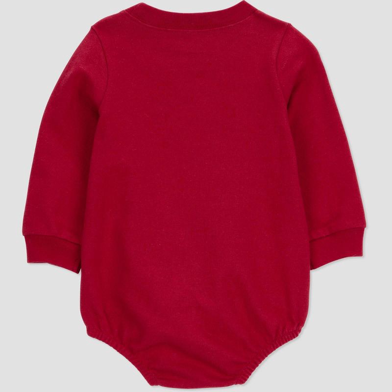 slide 2 of 3, Carter's Just One You® Baby Valentine's Day Hug Me Bubble Romper - Red 9M, 1 ct