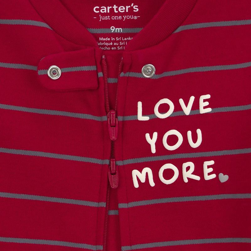 slide 3 of 5, Carter's Just One You® Baby Valentine's Day Love You More Koala Sleep N' Play - Red 9M, 1 ct