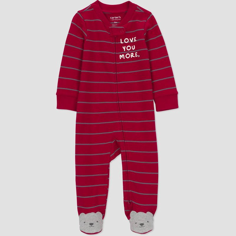 slide 1 of 5, Carter's Just One You® Baby Valentine's Day Love You More Koala Sleep N' Play - Red 9M, 1 ct