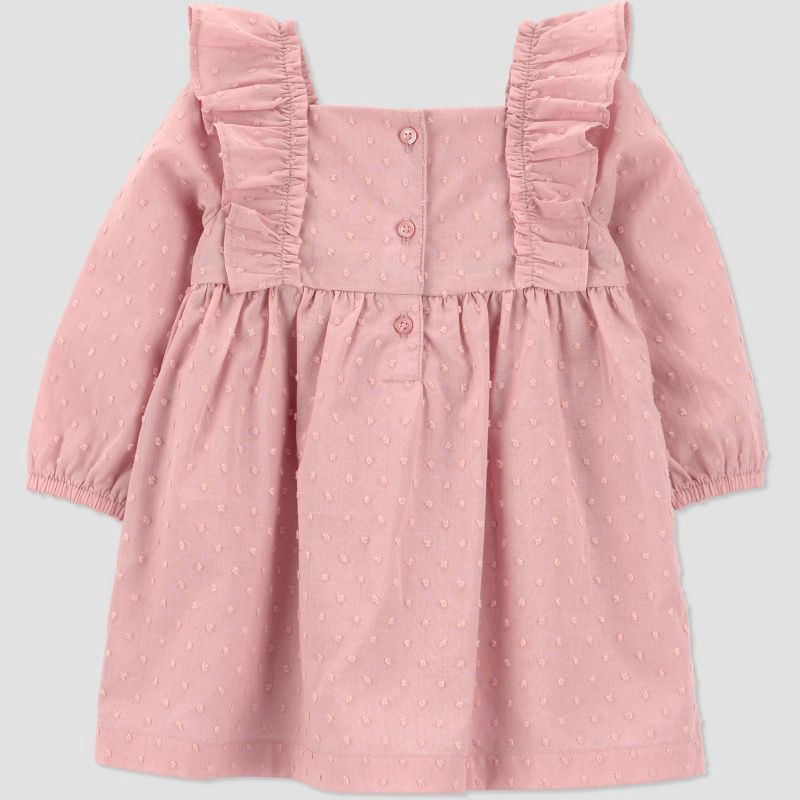 slide 2 of 4, Carter's Just One You® Baby Girls' 2pc Ruffle Dress and Bloomer Set - Purple 9M, 2 ct