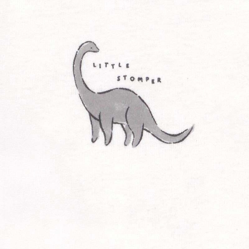 slide 3 of 4, Carter's Just One You® Baby Boys' 3pc Dino Hooded Zip-Up Sweatshirt with Bodysuit and Jogger Pants Set - Gray 3M, 3 ct