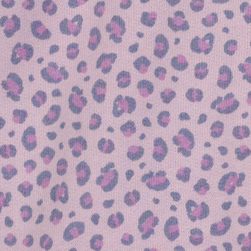 slide 2 of 5, Carter's Just One You® Baby Girls' 3pc Cheetah Hooded Zip-Up Sweatshirt with Bodysuit and Leggings Set - Purple 12M, 3 ct