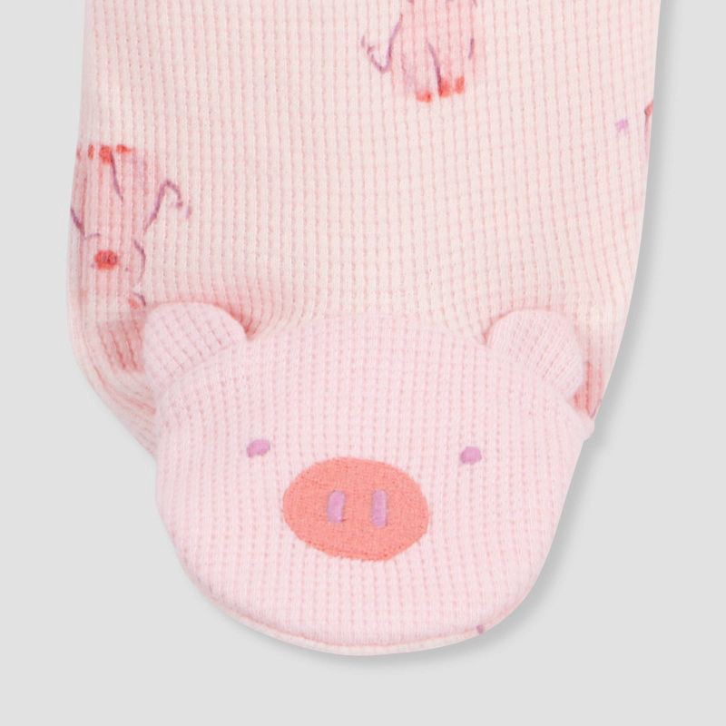 slide 5 of 6, Carter's Just One You® Baby Girls' Farm Pigs Sleep N' Play - Pink Newborn, 1 ct