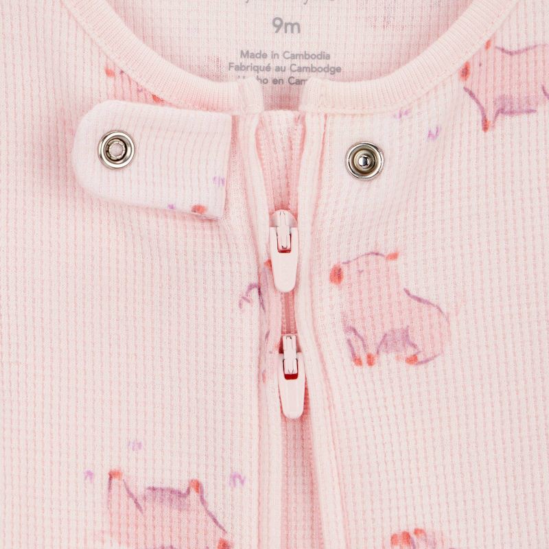 slide 6 of 6, Carter's Just One You® Baby Girls' Farm Pigs Sleep N' Play - Pink 6M, 1 ct