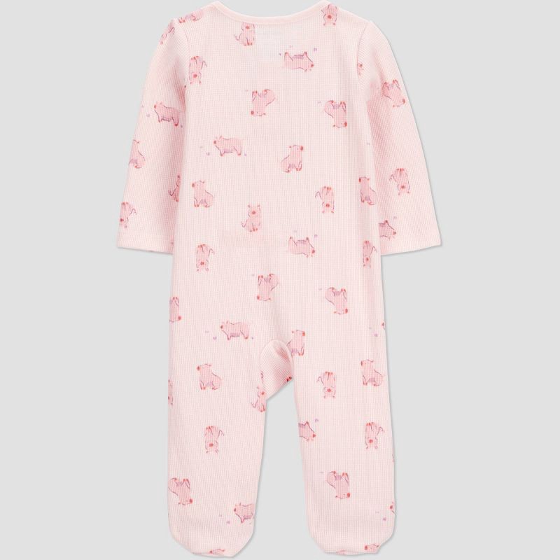slide 6 of 6, Carter's Just One You® Baby Girls' Farm Pigs Sleep N' Play - Pink 9M, 1 ct
