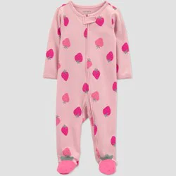Carter's Just One You® Baby Girls' Strawberry Sleep N' Play - Pink 3M