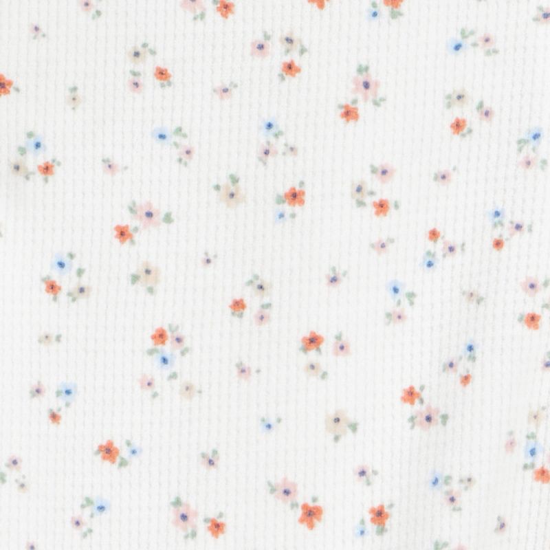 slide 5 of 5, Carter's Just One You® Baby Girls' Floral Sleep N' Play - Cream 3M, 1 ct