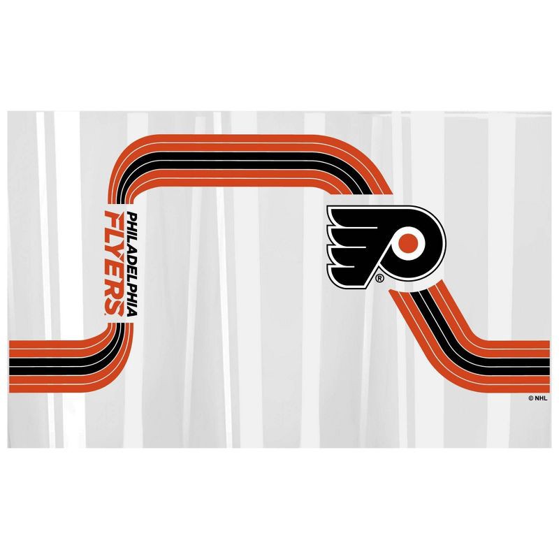 slide 3 of 3, NHL Philadelphia Flyers Retro Wave Pint Glass - 16oz, 16 oz