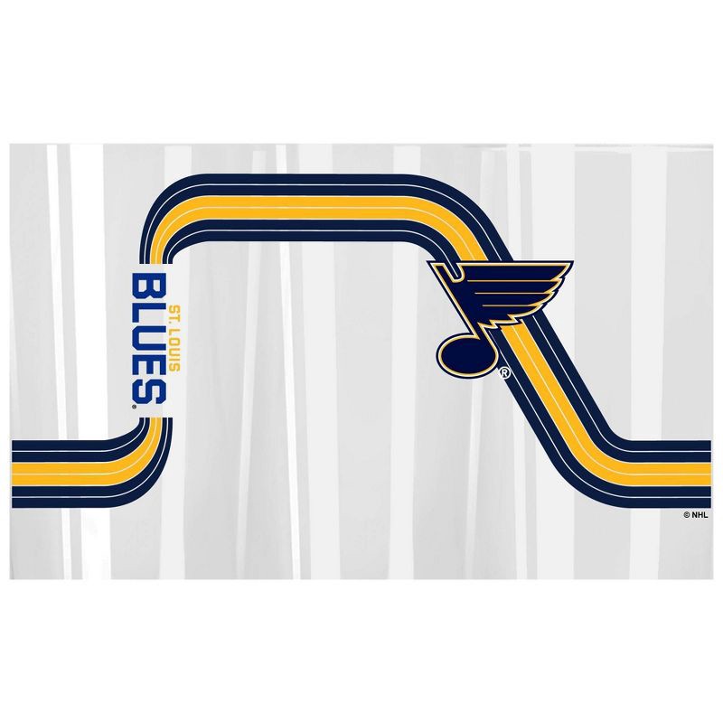 slide 3 of 3, NHL St. Louis Blues Retro Wave Pint Glass - 16oz, 16 oz