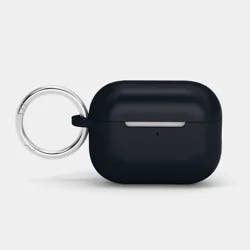 AirPods Pro (3rd Generation) Silicone Case with Clip - heyday™ Black with Silver