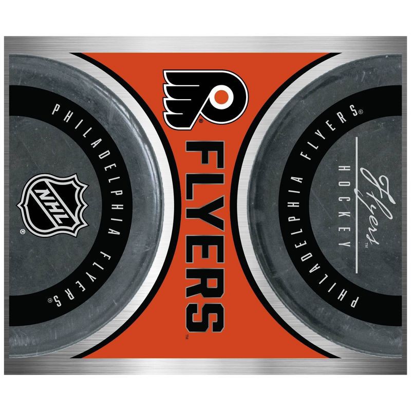 slide 2 of 4, NHL Philadelphia Flyers Jr. Thirst Game Puck Water Bottle - 24oz, 24 oz