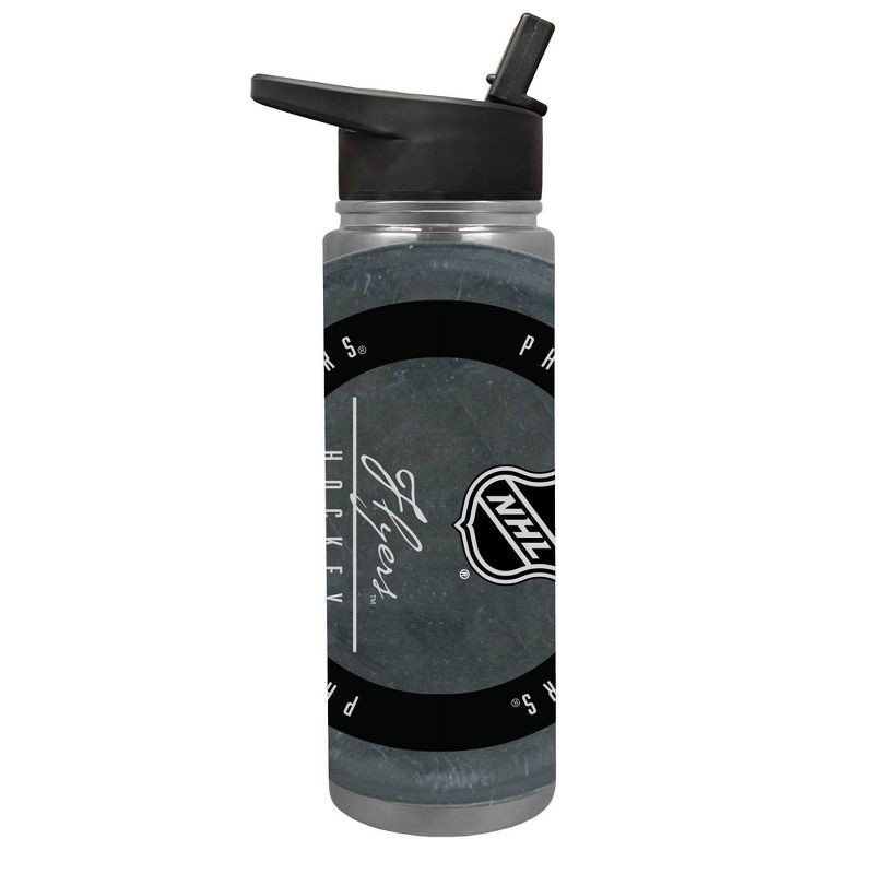 slide 3 of 4, NHL Philadelphia Flyers Jr. Thirst Game Puck Water Bottle - 24oz, 24 oz
