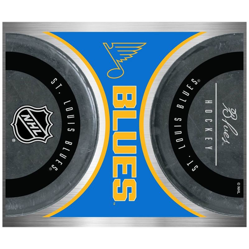 slide 2 of 4, NHL St. Louis Blues Jr. Thirst Game Puck Water Bottle - 24oz, 24 oz
