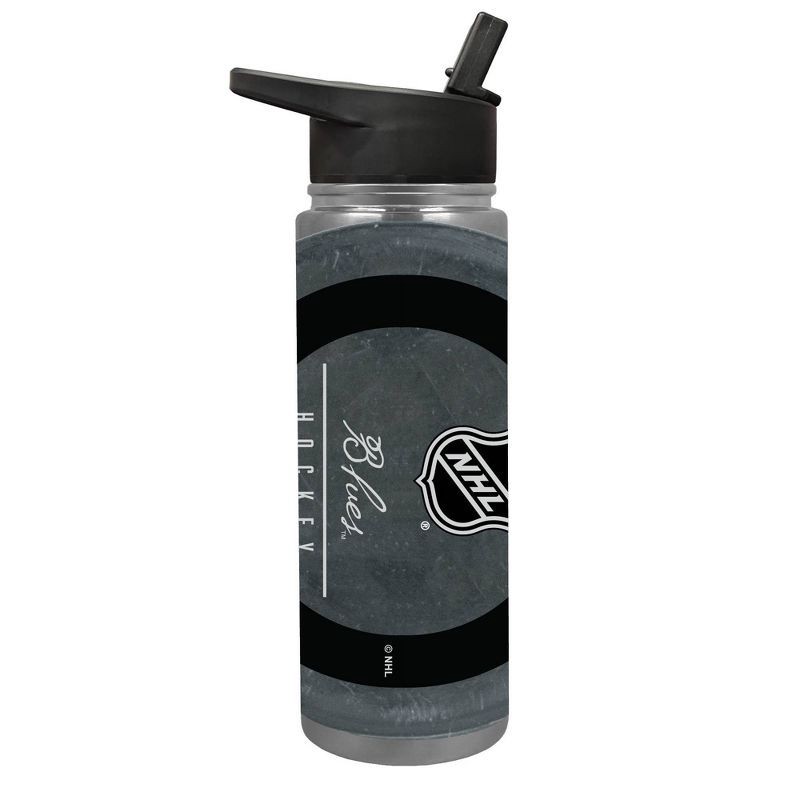 slide 3 of 4, NHL St. Louis Blues Jr. Thirst Game Puck Water Bottle - 24oz, 24 oz