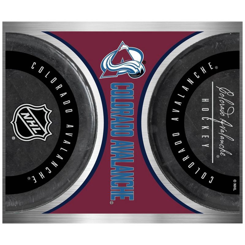slide 2 of 4, NHL Colorado Avalanche Jr. Thirst Game Puck Water Bottle - 24oz, 24 oz