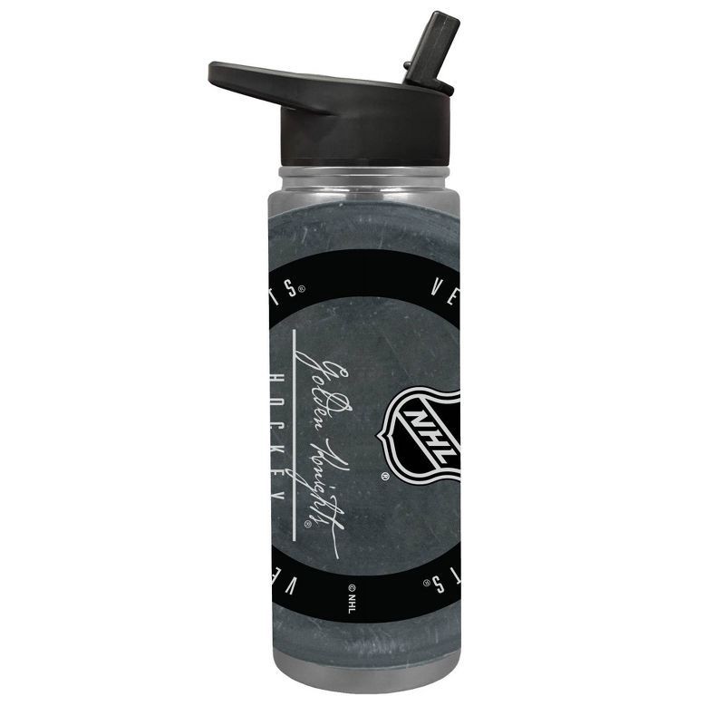 slide 3 of 4, NHL Vegas Golden Knights Jr. Thirst Game Puck Water Bottle - 24oz, 24 oz