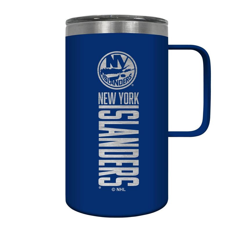 slide 1 of 4, NHL New York Islanders Wood Block Hustle Mug - 18oz, 18 oz