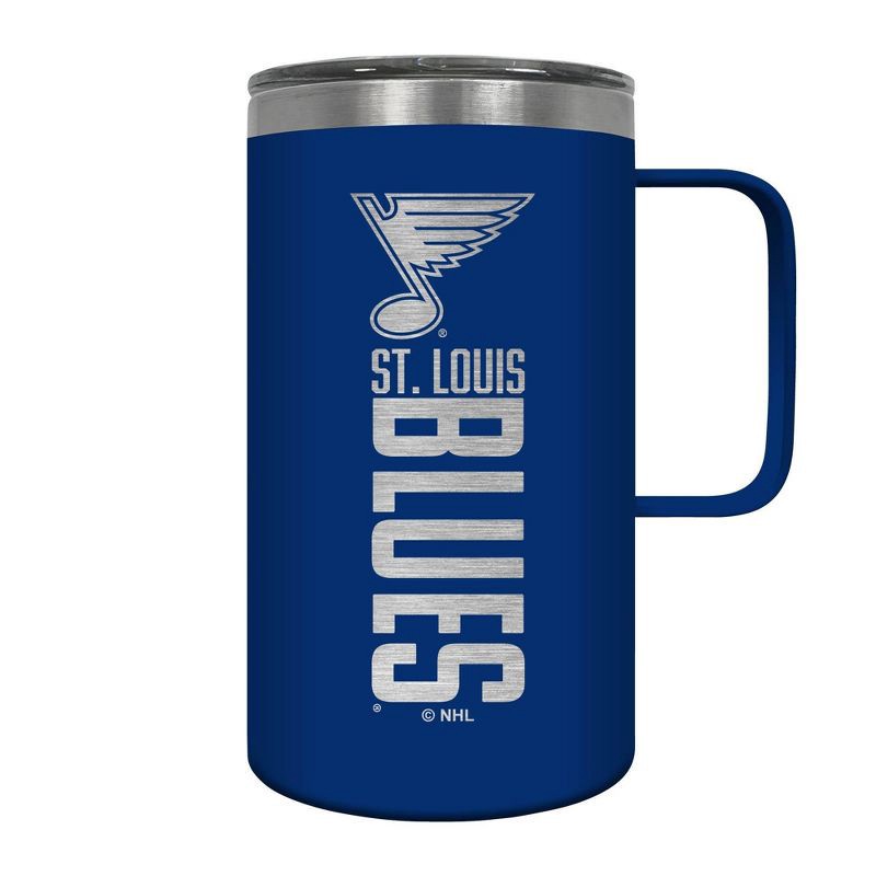 slide 1 of 4, NHL St. Louis Blues Wood Block Hustle Mug - 18oz, 18 oz