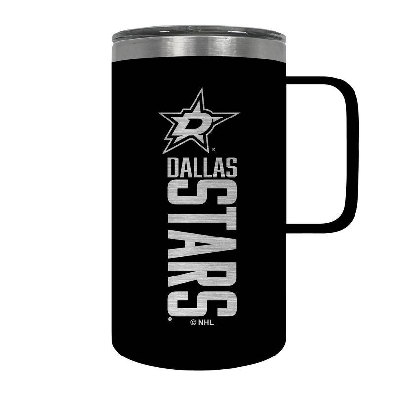 slide 1 of 4, NHL Dallas Stars Wood Block Hustle Mug - 18oz, 18 oz