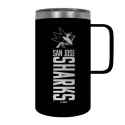 NHL San Jose Sharks Wood Block Hustle Mug - 18oz