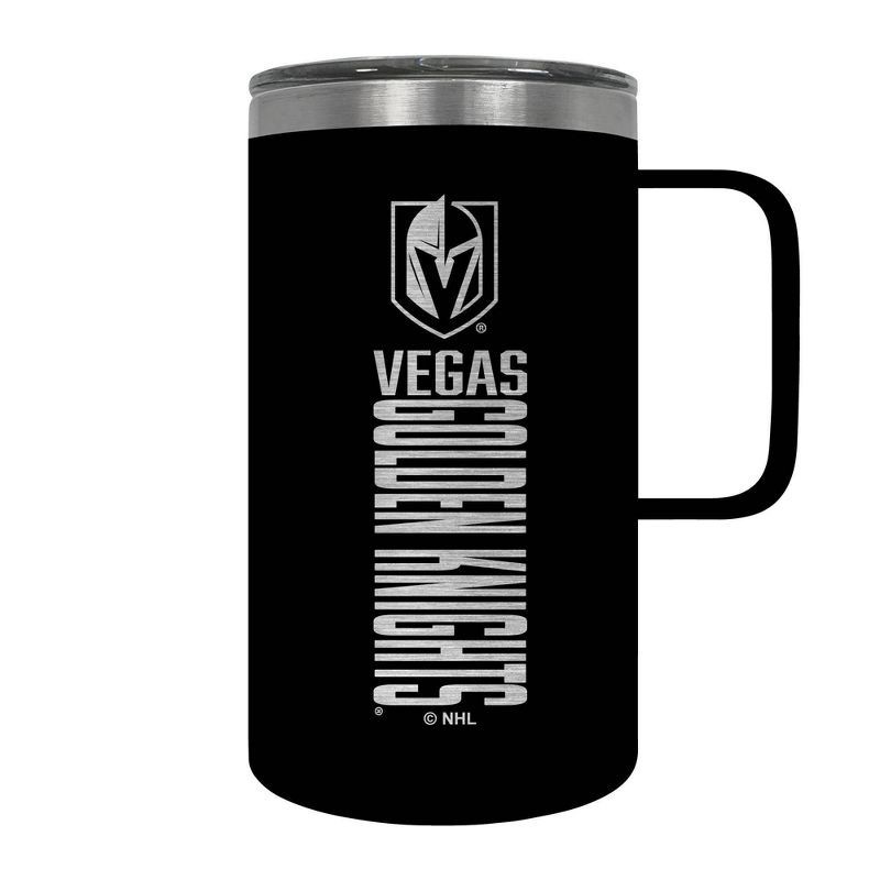 slide 1 of 4, NHL Vegas Golden Knights Wood Block Hustle Mug - 18oz, 18 oz
