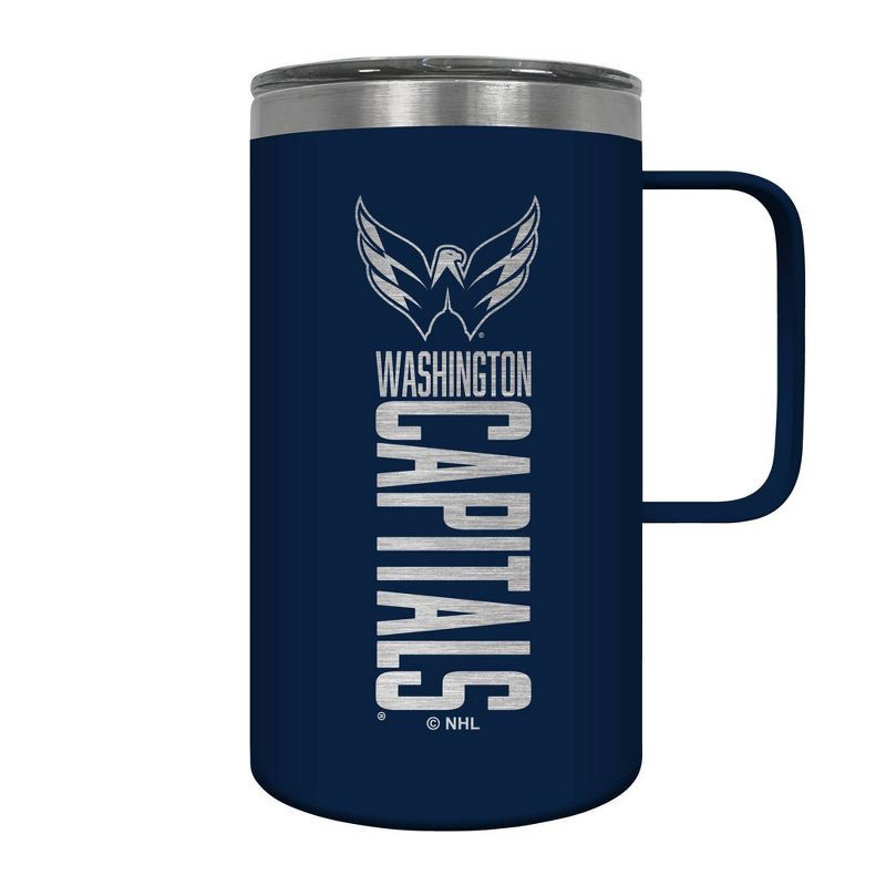 slide 1 of 4, NHL Washington Capitals Wood Block Hustle Mug - 18oz, 18 oz