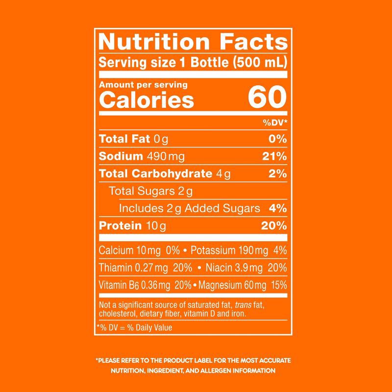 slide 7 of 8, Unwell Hydration Protein Drink with Electrolytes and 10g Whey Protein Isolate Peach Tangerine - 16.9 fl oz, 10 gram, 16.9 fl oz