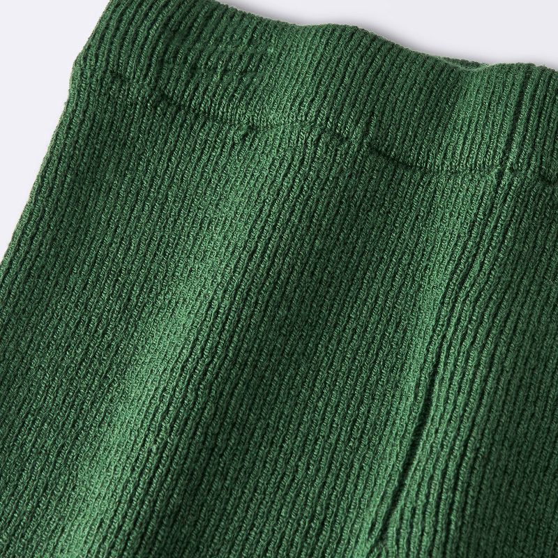 slide 4 of 4, Baby 2pc Christmas Holiday Fair Isle Sweater and Pants Set - Cloud Island™ Green 0-3M, 2 ct